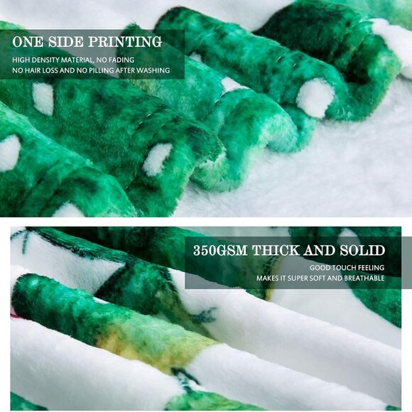 African Soft Cozy Plush Throw Blanket 50"x60" - Picture 2 of 5